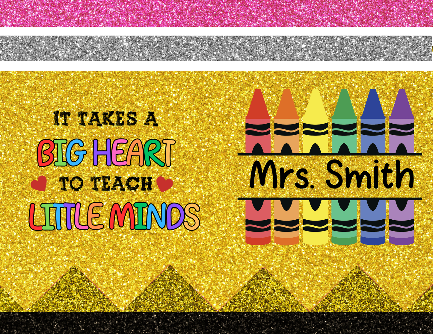 Teacher Appreciation Crayon Box Digital Canva Design
