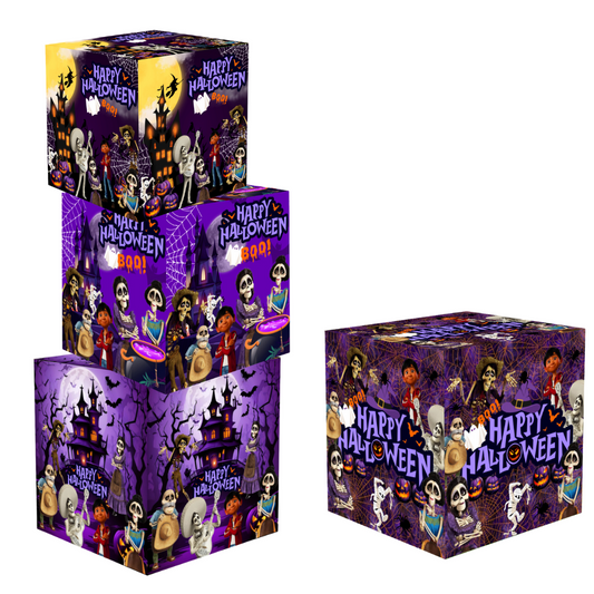 CoCo Halloween Party Cube Editable Design